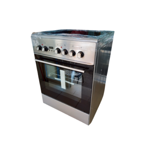 Cuisinière à INDUCTION TECNOLUX- TCX66FSXVTC-4 feux électriques-60X60-NOIR