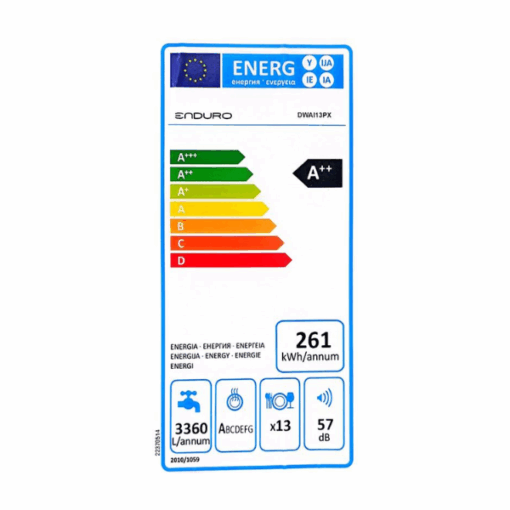 Lave-vaisselle Enduro DWAI13PX - 13 couverts