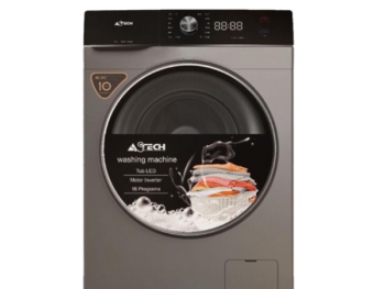 Machine à laver Astech MLV10F-M1003-LC - 10kg -Inverter