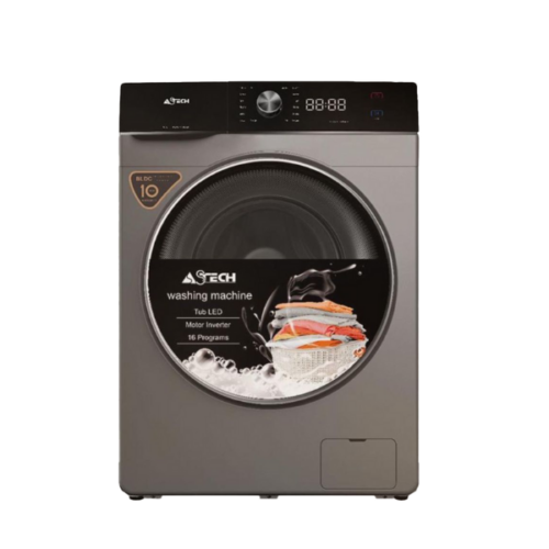 Machine à laver Astech MLV10F-M1003-LC - 10kg - A+++