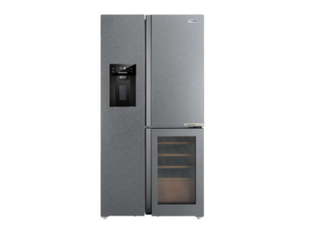 Réfrigérateur side-by-side Smart Technology STR-582IS - 548L-Distributeur d'Eau et de Glaces