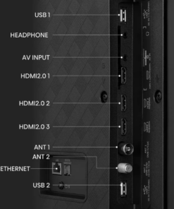Téléviseur Hisense 65" 65U7N Smart Tv 4K -Vidaa U (Quantum)