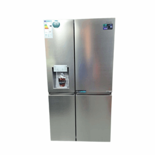 Réfrigérateur Side by Side Hisense RS-82WS4SB - 601L (avec distributeur d'eau et de glace et wifi)