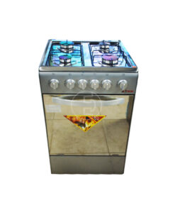 Cuisinière à gaz Astech 50x50 - 4 feux - Inox