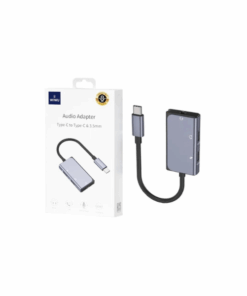 Adaptateur audio WiWU LT02 Pro Type-C vers Type-C + 3,5 mm