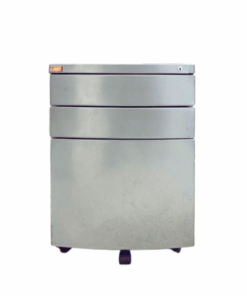 Commode de bureau à roulettes avec 3 tiroirs