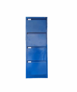Étagère de bureau avec 4 tiroirs - Bleu