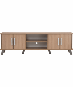 Meuble TV NAOMI 1.6M finition Ebène - 335067