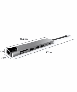 Adaptateur TYPE-C vers HDMI 8-en-1 RS-TCHD8IN1