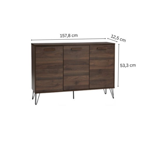 Commode SAMOS 1.49M 802/170-344030- (3 compartiments)