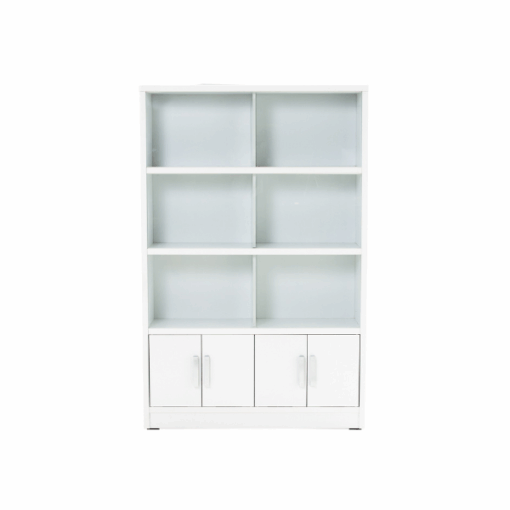 Etagère HAVIR -523031-(8 compartiments/Portes Vitrées)