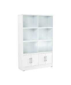 Etagère HAVIR -523031-(8 compartiments/Portes Vitrées)