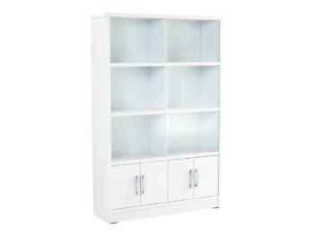 Etagère HAVIR -523031-(8 compartiments/Portes Vitrées)