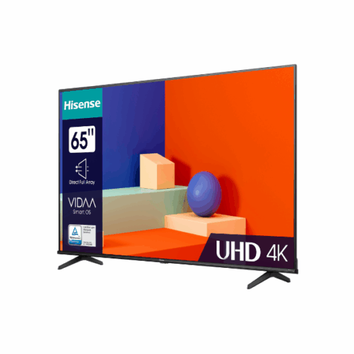 Téléviseur Hisense 65" 65A6N Smart Tv 4K -Vidaa U