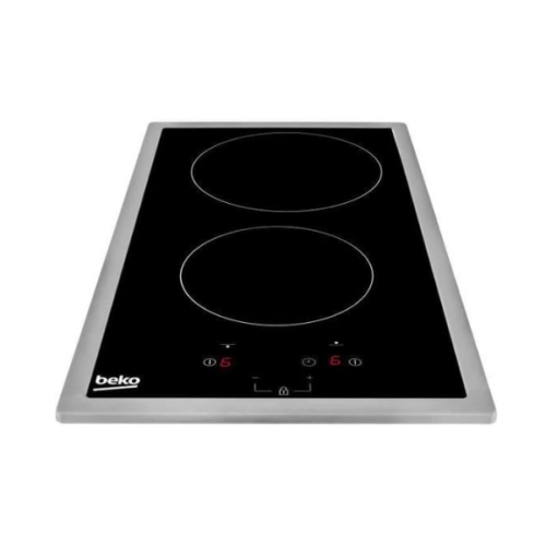Plaque vitrocéramique Beko HDMC32400TX - 2 zones-3000W