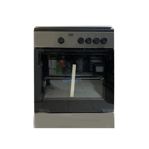 Cuisinière à gaz Beko FSG62000GS - 4 feux - 60 cm