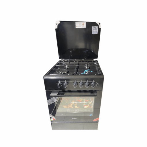 Cuisinière à gaz Haier HCR2040EGB 60x60 - 4 feux
