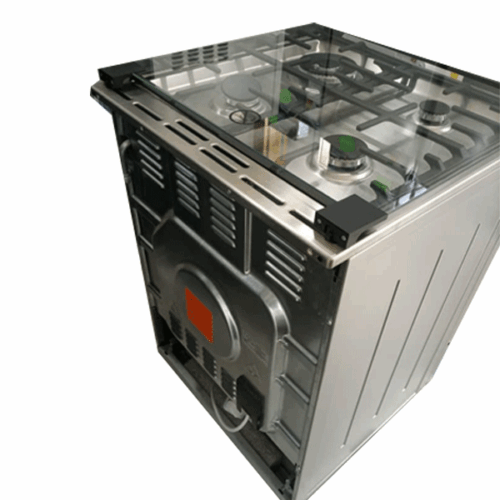 Cuisinière à gaz Hisense HC63112A - 4 feux Four électrique