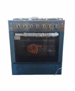 Cuisinière à gaz Astech 80MIS - 5 feux - 80X60 INOX