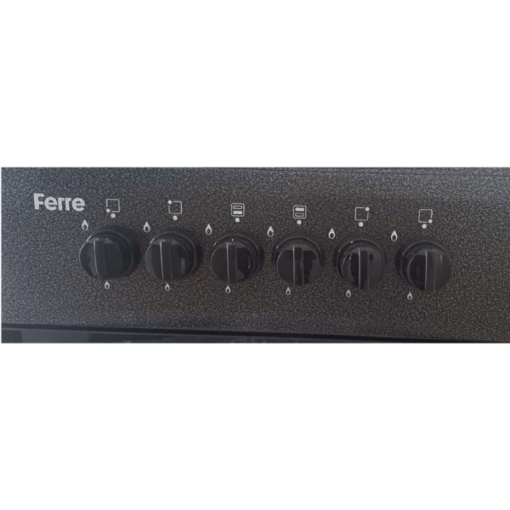 Cuisinière à gaz Ferre F5C40G2-G 50X50 - 4 feux
