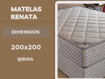 Matelas RENATA - 200X200
