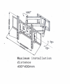 Support TV pivotant Grand Model  40"-80"