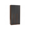 Armoire MANDO 3 Portes 170/173- 353011- (6 compartiments + 1 portant vêtement)