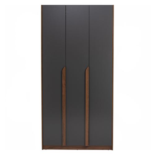 Armoire MANDO 3 Portes 170/173- 353011- (6 compartiments + 1 portant vêtement)