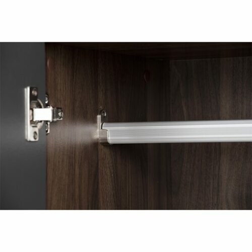 Armoire MANDO 3 Portes 170/173- 353011- (6 compartiments + 1 portant vêtement)