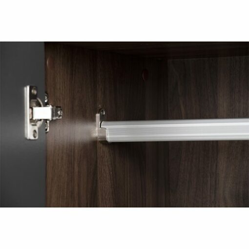 Armoire MANDO 3 Portes 170/173- 353011- (6 compartiments + 1 portant vêtement)