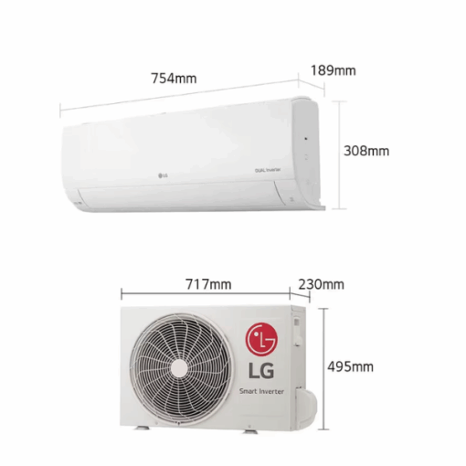 Split LG 9000BTU S4-Q09WA5QA -  (Inverter)