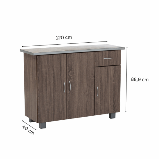 Armoire de cuisine Frey - 364007 - (4 compartiments)