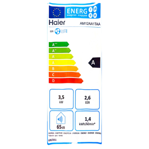 Climatiseur mobile Haier AM12AA1TAA - 12000BTU