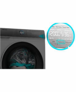 Machine à laver Hisense WFQP8014EVMT - 8kg (Inverter)