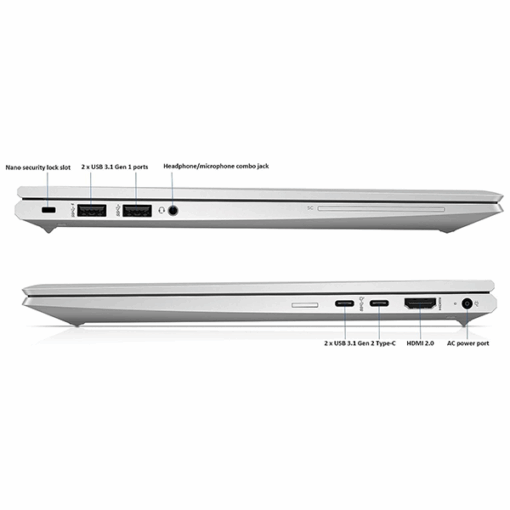 Ordinateur portable HP EliteBook 845 G7 10 génération - 512Go - 16 Go RAM - 13" (anti-reflet/empreinte digitale)