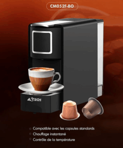 Machine à café Astech CM052F-BO - 600 mL (Capsules)