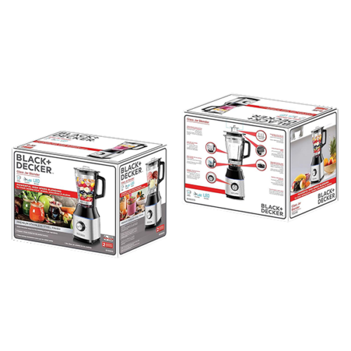 Mixeur Blender Black & Decker BX650G5 - 1,5 L - 700W