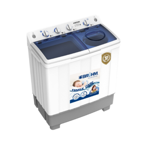 Machine à laver semi-automatique BRUHM- BWT-080H - 8KG