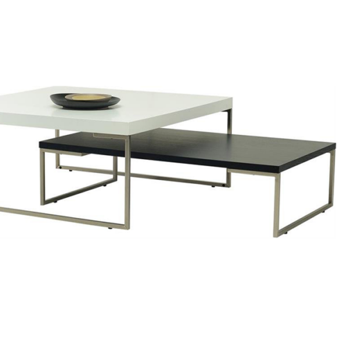 Table Basse rectangulaire MYRON 813/114 finition Noir - 1339049