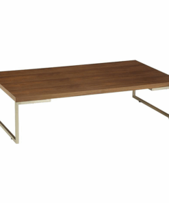 Table basse rectangulaire MYRON 813/113 finition Noyer - 1339048