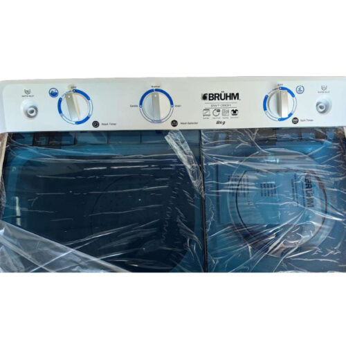 Machine à laver semi-automatique BRUHM- BWT-080H - 8KG