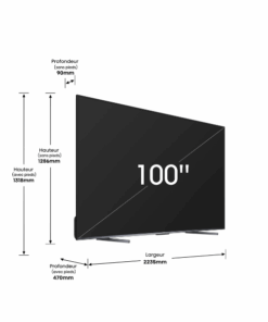 Téléviseur Hisense 100" 100U7K Smart Tv 4K -Vidaa (ULED-QUANTUM)