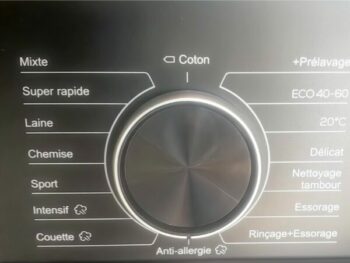 Machine à laver Astech MLV80B-N8INV-LC - 8kg (Inverter)