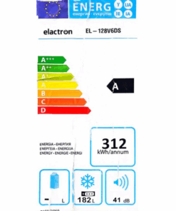 Congélateur Vertical ELACTRON EL 128 182L-6T