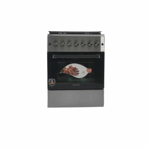 Cuisinière Mixte ELACTRON EL-6031-60x60 (3 feux à gaz et 1 foyer électrique )- four à gaz