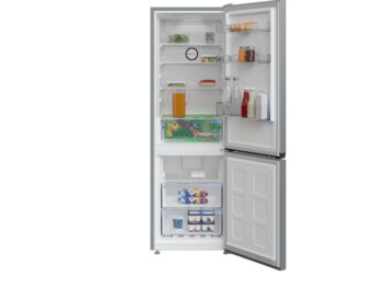 Réfrigérateur Combiné Congélation Bas BEKO-B3RCNA400HSX-400L 3T NoFrost-A++
