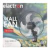 Ventilateur mural Elactron B08 - 18 Pouces (Noir) avec Télécommande