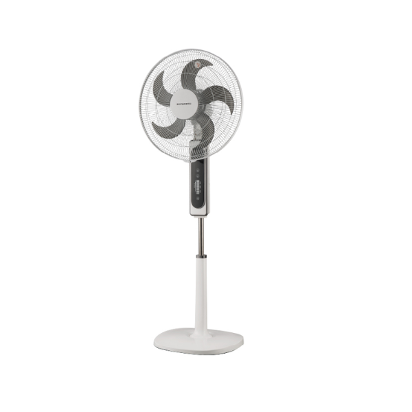 Ventilateur Sur Pied Elactron L-96 - 18 Pouces (Blanc) avec Télécommande Ventilateur Sur Pied Elactron L-96 - 18 Pouces (Blanc) avec Télécommande