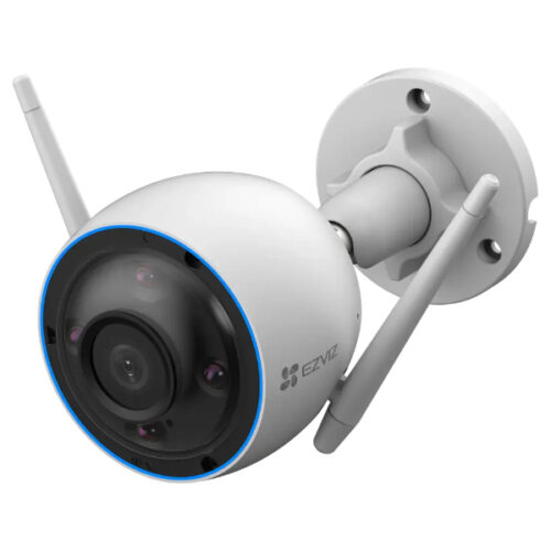 EZVIZ H3 3K – Caméra IP Wi-Fi Extérieure 5MP, Vision Nocturne Couleur, IA & Alarme Active
