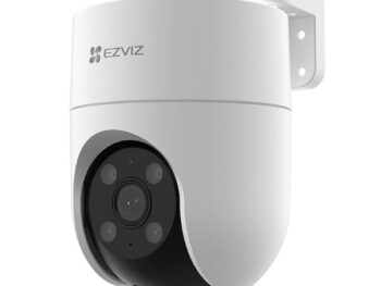 EZVIZ H8c – Caméra IP Wi-Fi Extérieure 2MP, Panoramique & Inclinable, Vision Nocturne Couleur, IA & Alarme Active